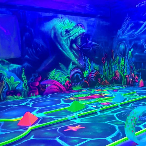 Graffitikunst 3D Fisch