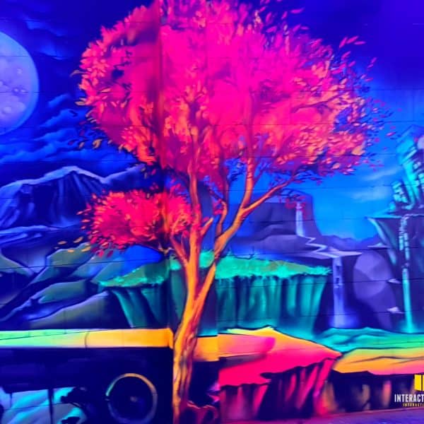 3D-Schwarzlicht Bemalung in Bielefeld