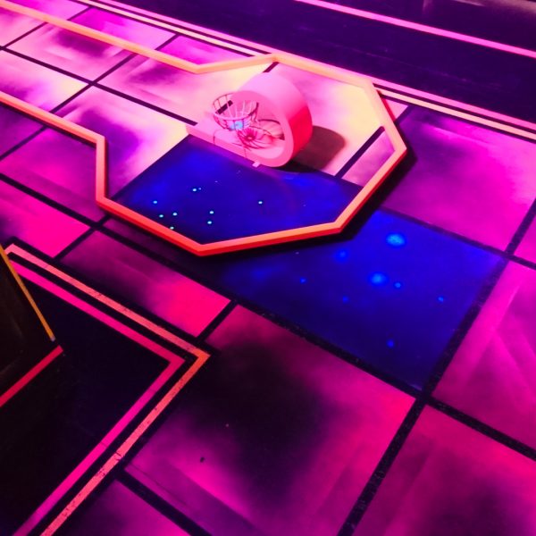 Minigolbahn Hindernis