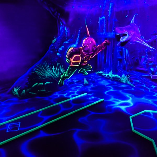 Minigolfanlage bauen und Künstlerisch gestalten