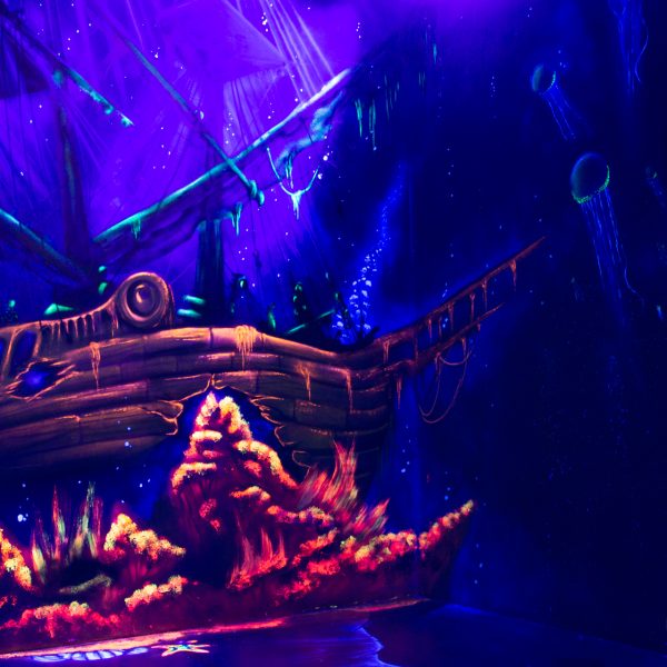 Minigolfhallen 3D Bemalung