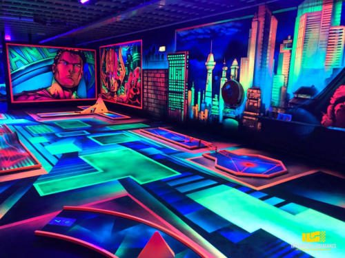 Van der Ende Racing Inn - Schwarzlicht Minigolfanlage