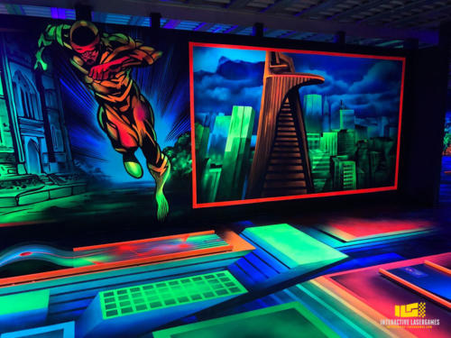 Van der Ende Racing Inn - Schwarzlicht Minigolfanlage