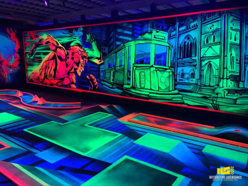 Van der Ende Racing Inn - Schwarzlicht Minigolfanlage